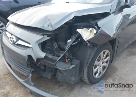 2013 Hyundai Accent Gls from USA, damaged, VIN KMHCT4AE0DU286755